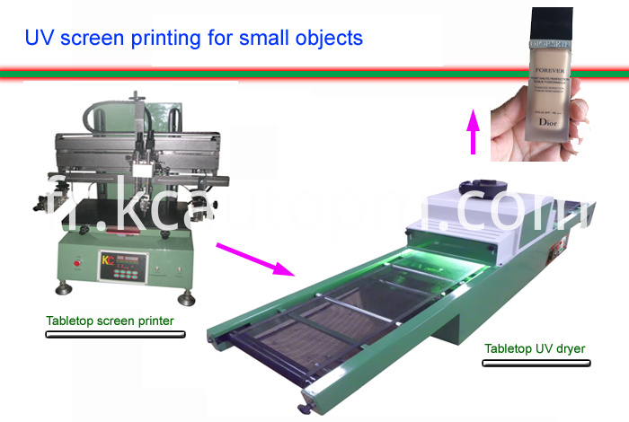 Tableau-UV-écran-imprimante Table-UV-screen-printer